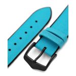 Hirsch Arne Türkizkék óraszíj - 20mm / L -120/80mm