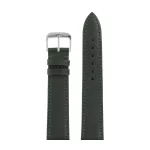 Rios Toscana Bőr Óraszíj Sötétzöld - 17mm / M/L - 114/82mm