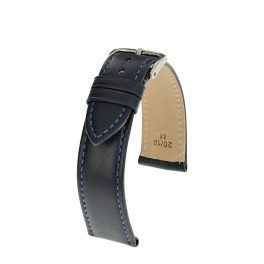Rios Toscana Bőr Óraszíj Sötétkék - 18mm / M/L - 114/82mm   Rios Toscana Bőr Óraszíj Sötétkék - 18mm / M/L - 114/82mm