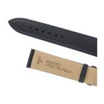 Rios Toscana Bőr Óraszíj Sötétkék - 22mm/ M/L - 114/82mm