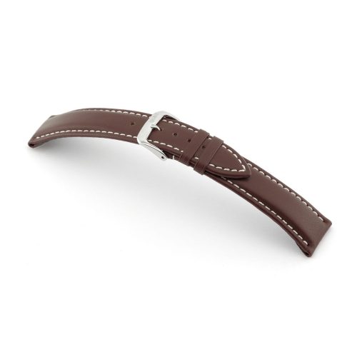 Rios Deep Sea Vintage Óraszíj Mokkabarna - 22mm / M/L - 114/82mm