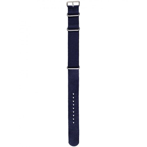 Herzog NATO óraszíj Sötétkék - 24mm/M/L -270mm