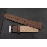 Herzog Piemont Szürkésbarna óraszíj - 18mm / M/L - 115/75mm