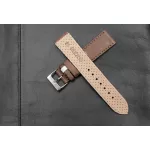 Herzog Piemont Szürkésbarna ÓRASZÍJ - 22MM/XL - 120/90MM
