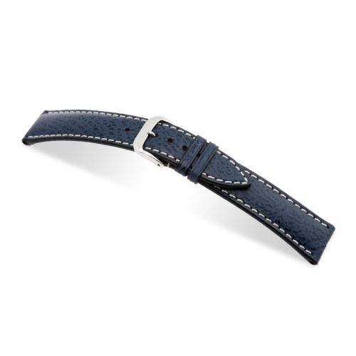 Rios WAVE CÁPABŐR Óraszíj Sötétkék - 22mm / M/L - 114/82mm