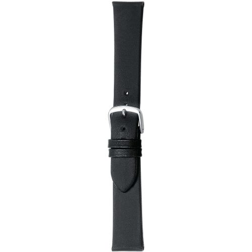 Herzog Design fekete óraszíj - 10mm / M/L - 115/75mm