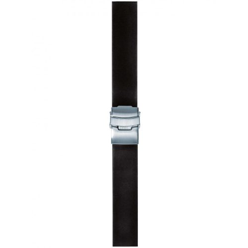 Herzog Szilikon Óraszíj Fekete - 20mm / L/XL - 80/80mm