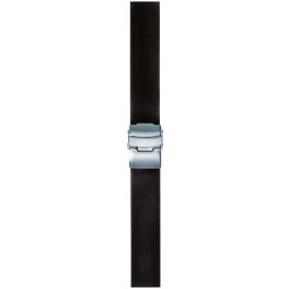 Herzog Szilikon Óraszíj Fekete - 24mm/ L/XL - 80/80mm Herzog Szilikon Óraszíj Fekete - 24mm/ L/XL - 80/80mm