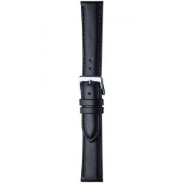 Herzog Seidenkalb Fekete óraszíj - 20mm/XL - 120/90mm Herzog Seidenkalb Fekete óraszíj - 20mm/XL - 120/90mm