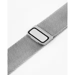 Hirsch Milánói Ezüst Mágneses Apple Watch Óraszíj