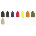 Campagnolo Cordura Szövet/Bőr Óraszíj Citromsárga - 20mm / L -120/80mm