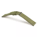 Campagnolo Cordura Szövet/Bőr Óraszíj Olivazöld - 18mm / L -120/80mm