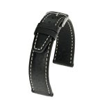 Rios Havana Óraszíj Fekete - 20mm / M/L - 114/82mm