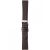 Herzog Soft Line óraszíj sötétbarna - 20mm / M/L - 115/75mm