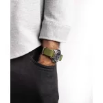 Hirsch RUSH RECYCLE NATO óraszíj zöld - 22mm / M/L -296mm