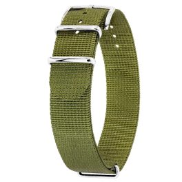   Hirsch RUSH RECYCLE NATO óraszíj zöld -  20mm / XL - 296+mm
