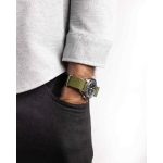 Hirsch RUSH RECYCLE NATO óraszíj zöld -  20mm / XL - 296+mm