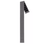 Hirsch Vocem szürke óraszíj - 22mm / L -120/80mm