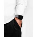 Hirsch Vocem Szürke Apple Watch óraszíj - 22mm / L -120/80mm