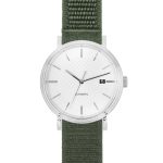 Hirsch Vocem zöld óraszíj - 22mm / L -120/80mm