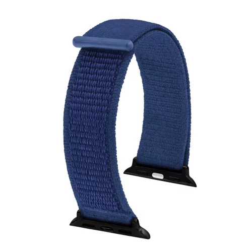 Hirsch Vocem Sötétkék Apple Watch óraszíj - 20mm / L -120/80mm