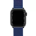 Hirsch Vocem Sötétkék Apple Watch óraszíj - 20mm / L -120/80mm