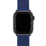 Hirsch Vocem Sötétkék Apple Watch óraszíj - 22mm / L -120/80mm