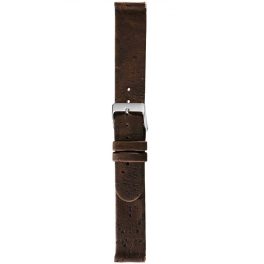 Herzog Kork-Vegan Sötétbarna óraszíj - 20mm / M/L - 115/75mm   Herzog Kork-Vegan Sötétbarna óraszíj - 20mm / M/L - 115/75mm
