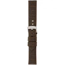 Herzog Vegan Chrono Sötétbarna óraszíj - 24mm / M/L - 115/75mm   Herzog Vegan Chrono Sötétbarna óraszíj - 24mm / M/L - 115/75mm