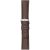 Herzog Big Size óraszíj sötétbarna - 24mm / M/L - 115/75mm