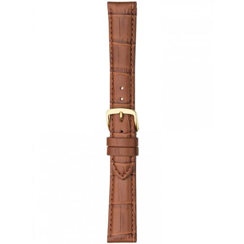 Herzog LOUISIANA Világosbarna óraszíj - 12mm / M/L - 115/75mm