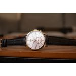 Campagnolo Valódi Aligátor Bőr Óraszíj Sötétbarna - 20mm / M/L - 115/75mm