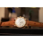 Herzog Struccbőr Aranybarna óraszíj - 16mm / M/L - 115/75mm