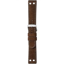Herzog Pilóta Óraszíj Sötétbarna - 24mm / L -120/80mm Herzog Pilóta Óraszíj Sötétbarna - 24mm / L -120/80mm