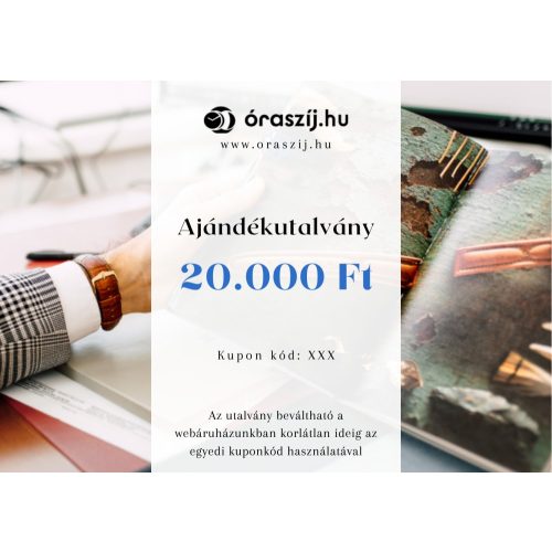 Ajándékutalvány – 20 ezer Ft értékben