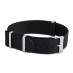 Phenomenato Premium Nato Óraszíj Fekete - 22mm / L/XL- 335mm