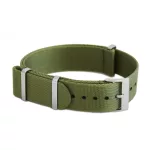 Phenomenato Premium Nato Óraszíj Zöld - 22mm / L/XL- 335mm